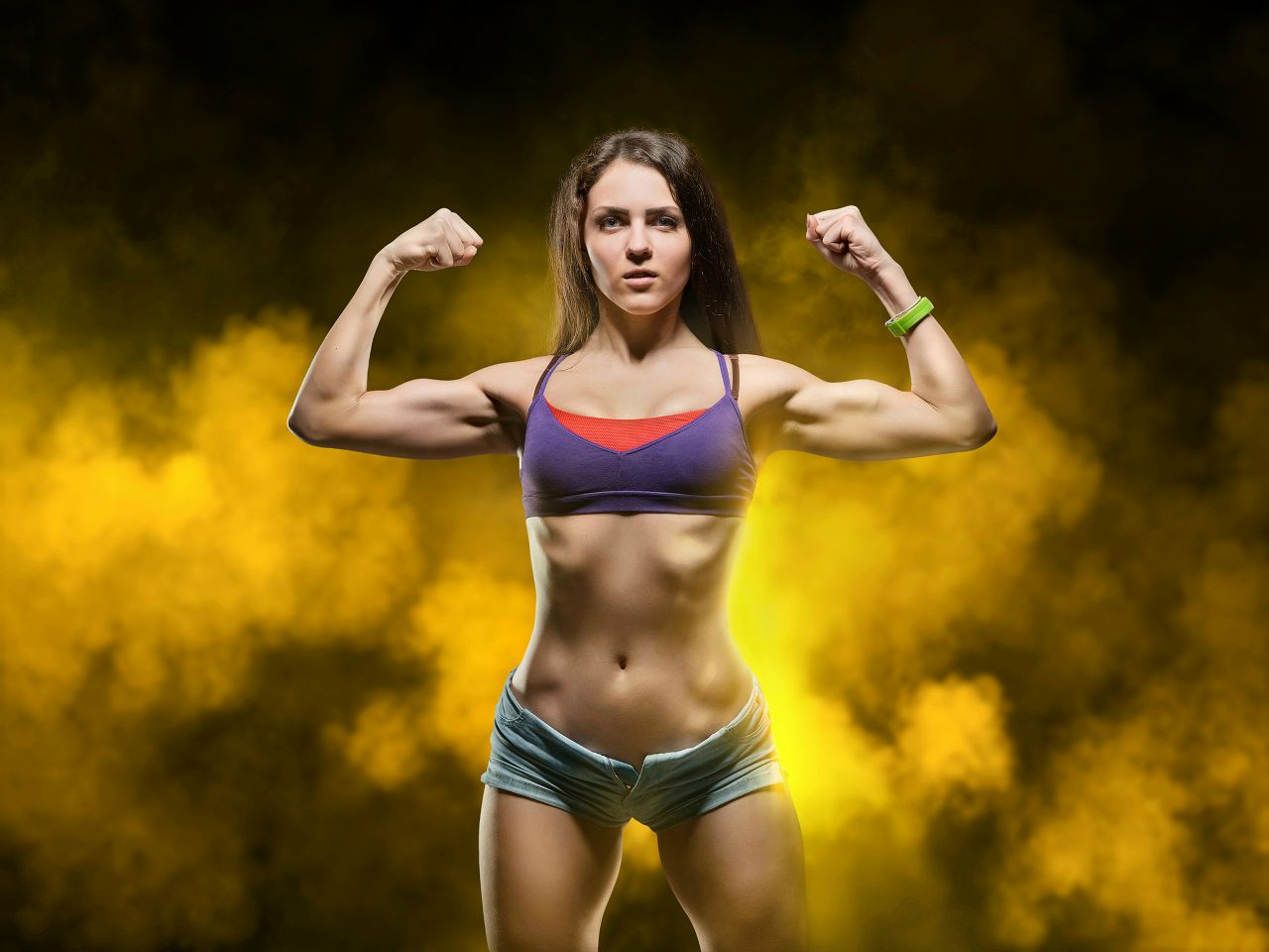 Athletic girls in Wuzhou